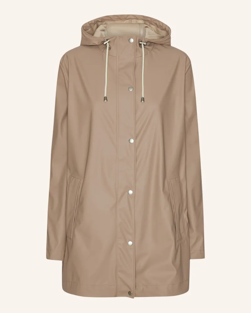 Ilse Jacobsen Regenjacke beige Hellgrau