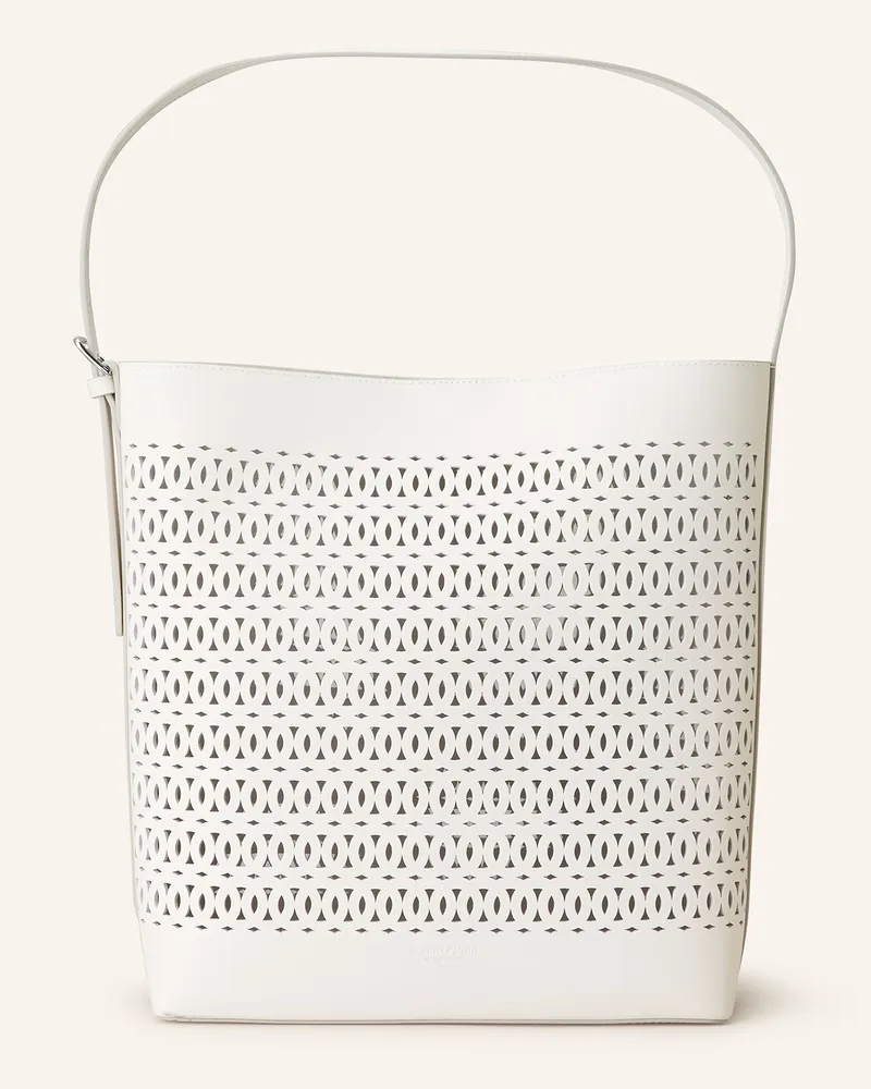 Marc O'Polo Schultertasche MEDIUM mit Pouch Ecru