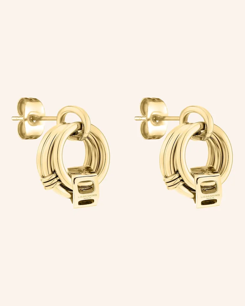 Liebeskind Ohrringe aus Edelstahl Gold