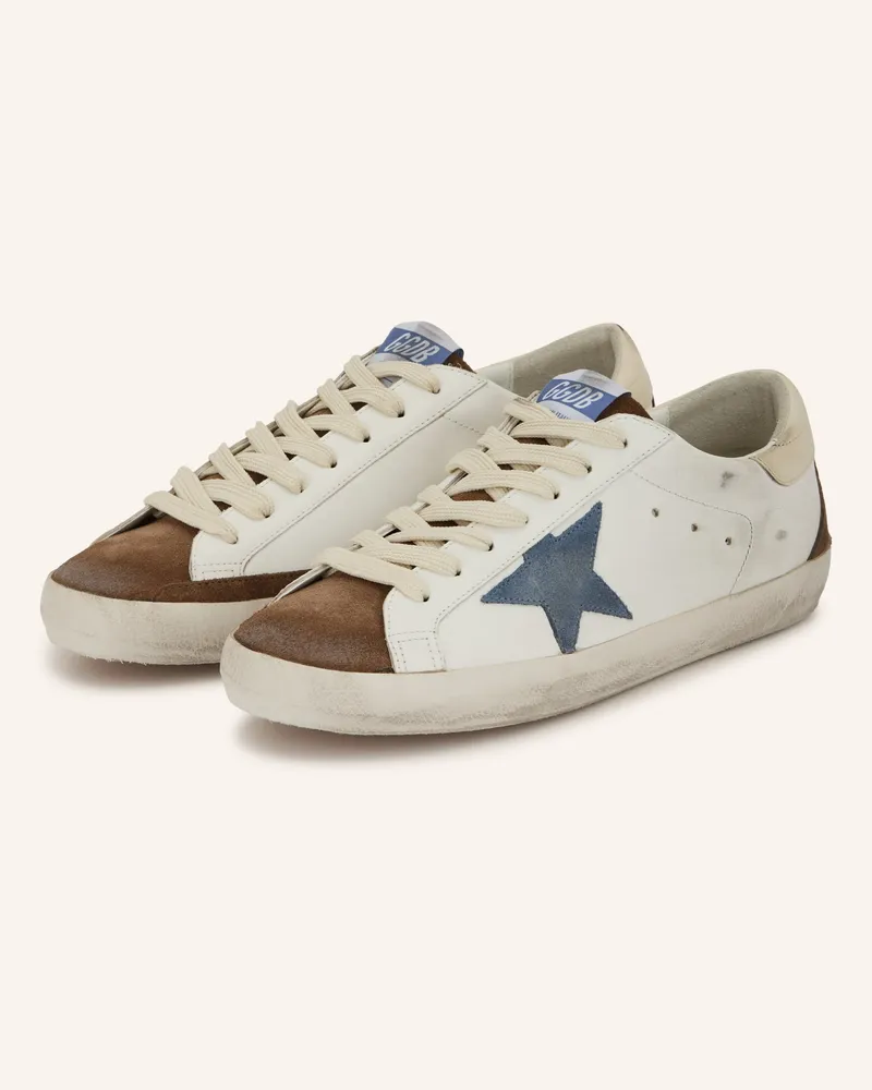 Golden Goose Sneaker Super-Star weiss Weiss
