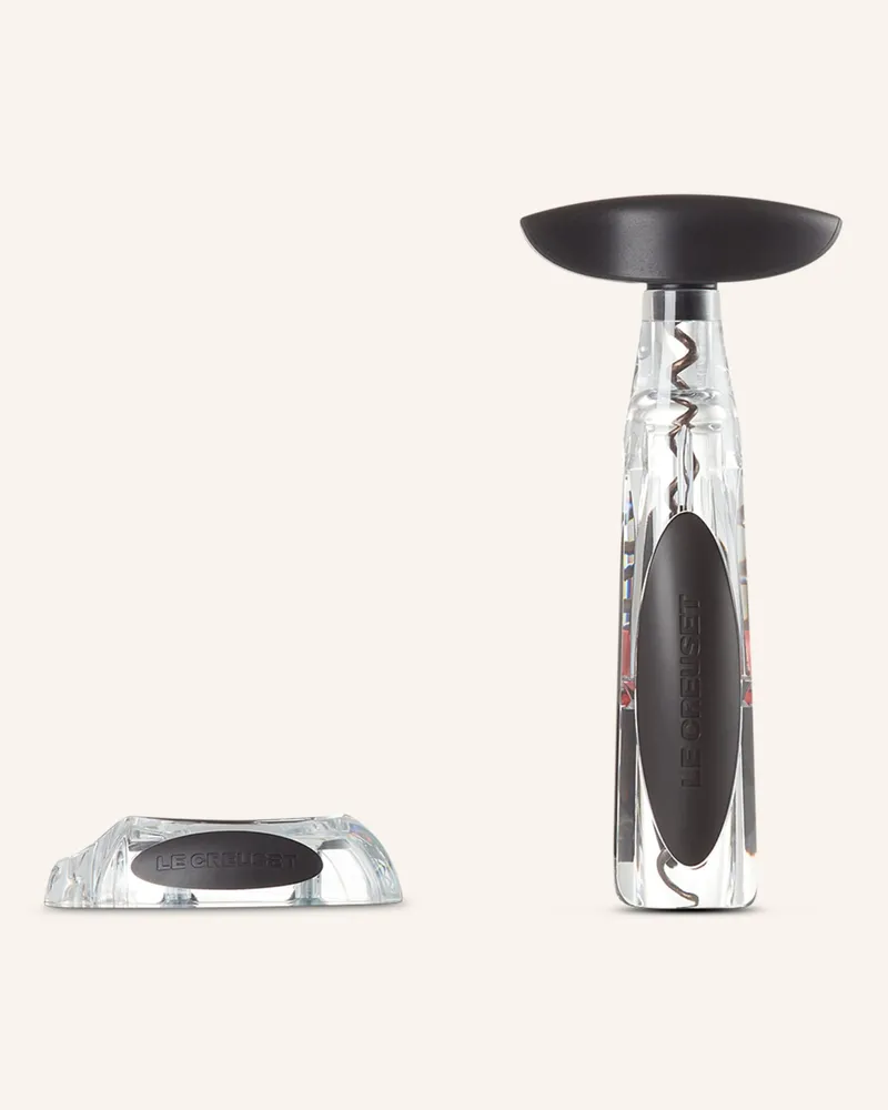 Le Creuset 2-Tlg. Set: Korkenzieher Und Folienschneider Activ-Ball Gs-200 weiss Weiss