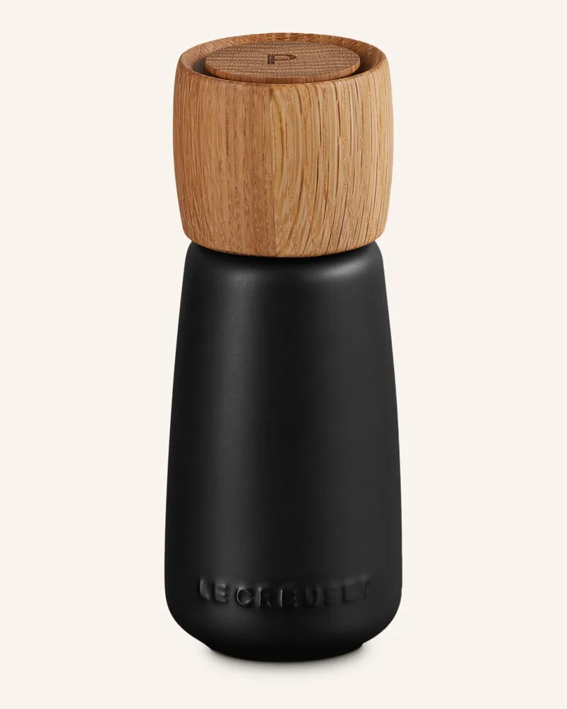 Le Creuset Pfeffermühle Premium schwarz Schwarz