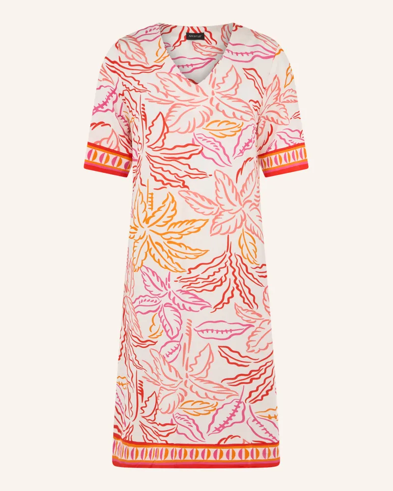 Apart Jerseykleid weiss Creme