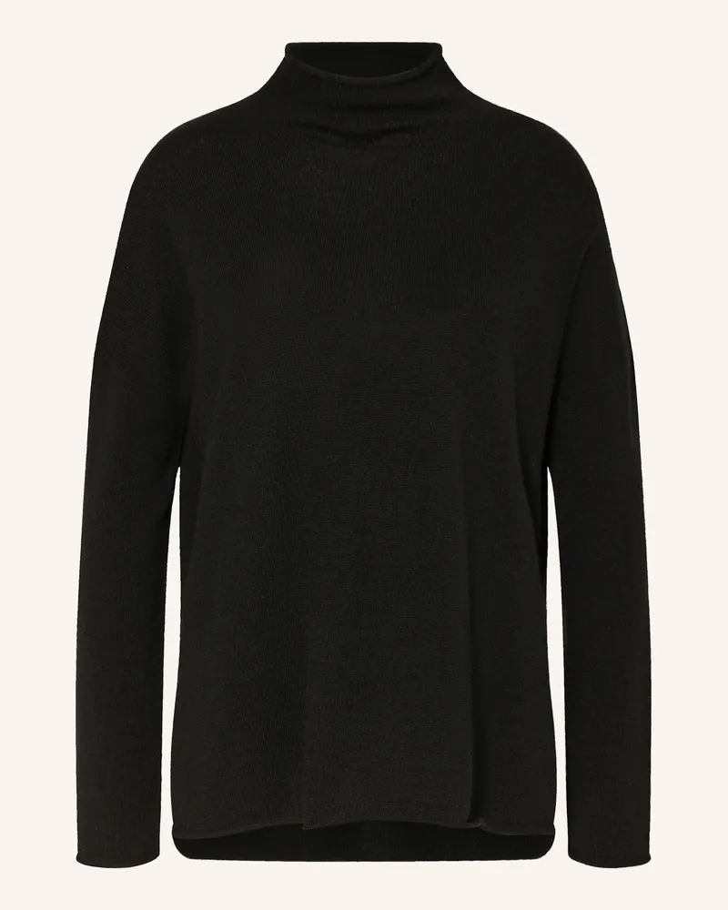 ALLUDE Cashmere-Pullover Schwarz