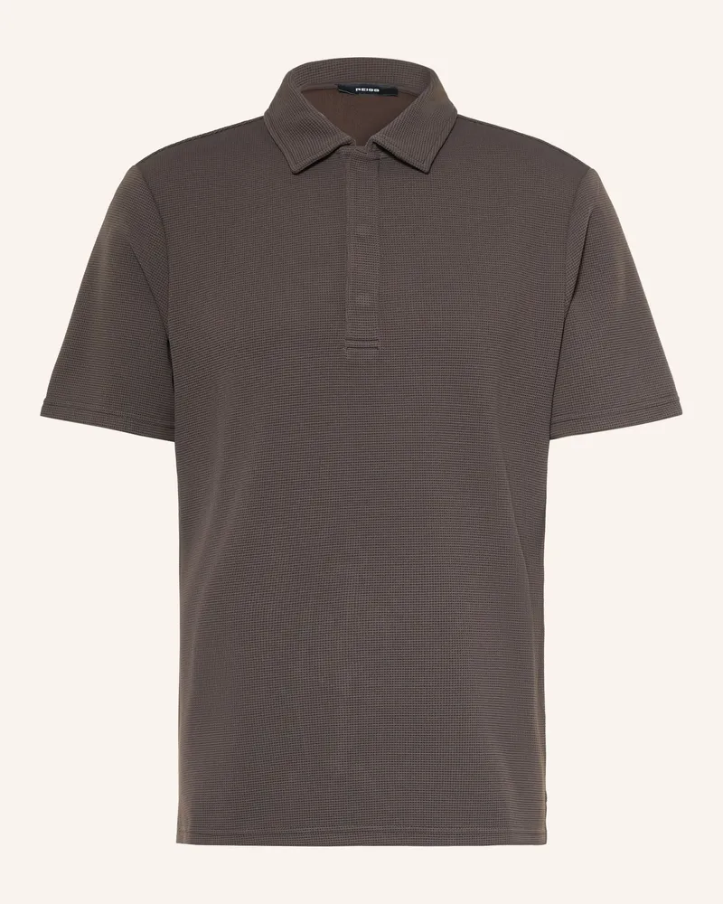 Reiss Piqué-Poloshirt Reed braun Taupe