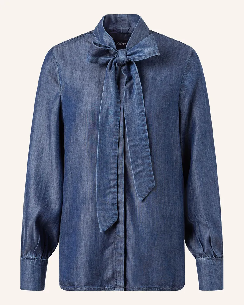 JOOP! Schluppenbluse ULLA in Jeansoptik 405