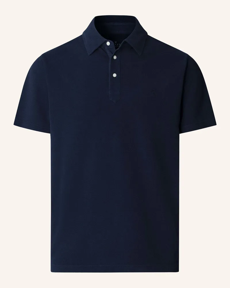 Hackett Poloshirt Gmd Pique Ss blau Blau