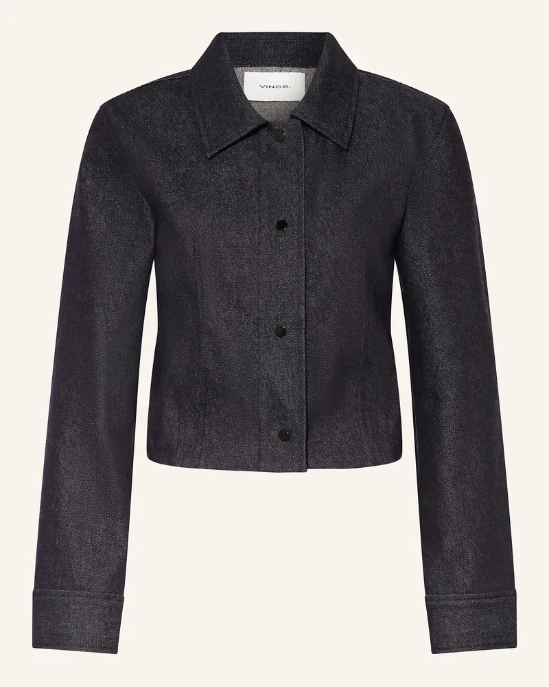 Vince Cropped-Overjacket blau 411din