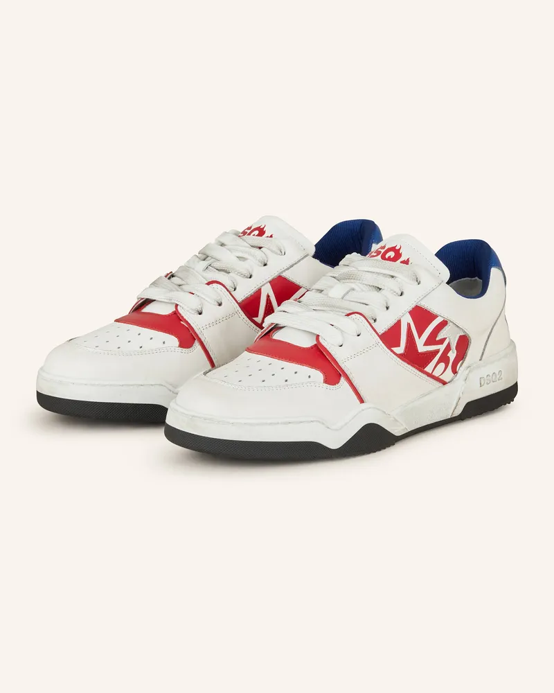 Dsquared2 Sneaker SPIKER Weiss
