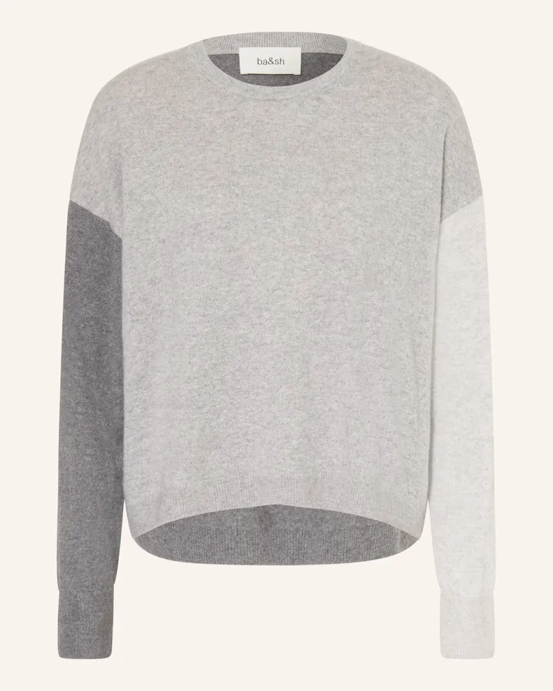 ba&sh Cashmere-Pullover CHAYA Grau