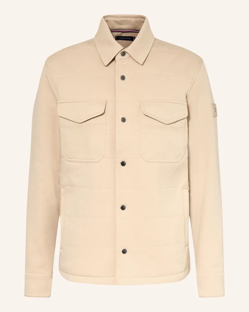 Tommy Hilfiger Jersey-Overjacket gelb Beige