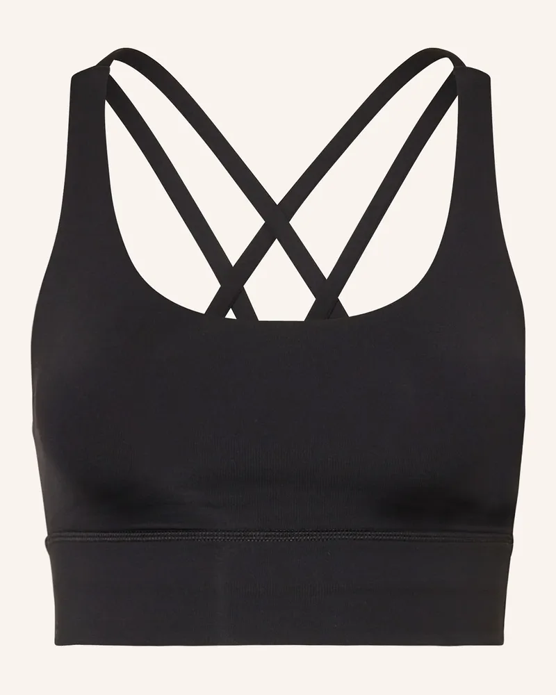 LULULEMON Sport-BH ENERGY™ LONGLINE Schwarz