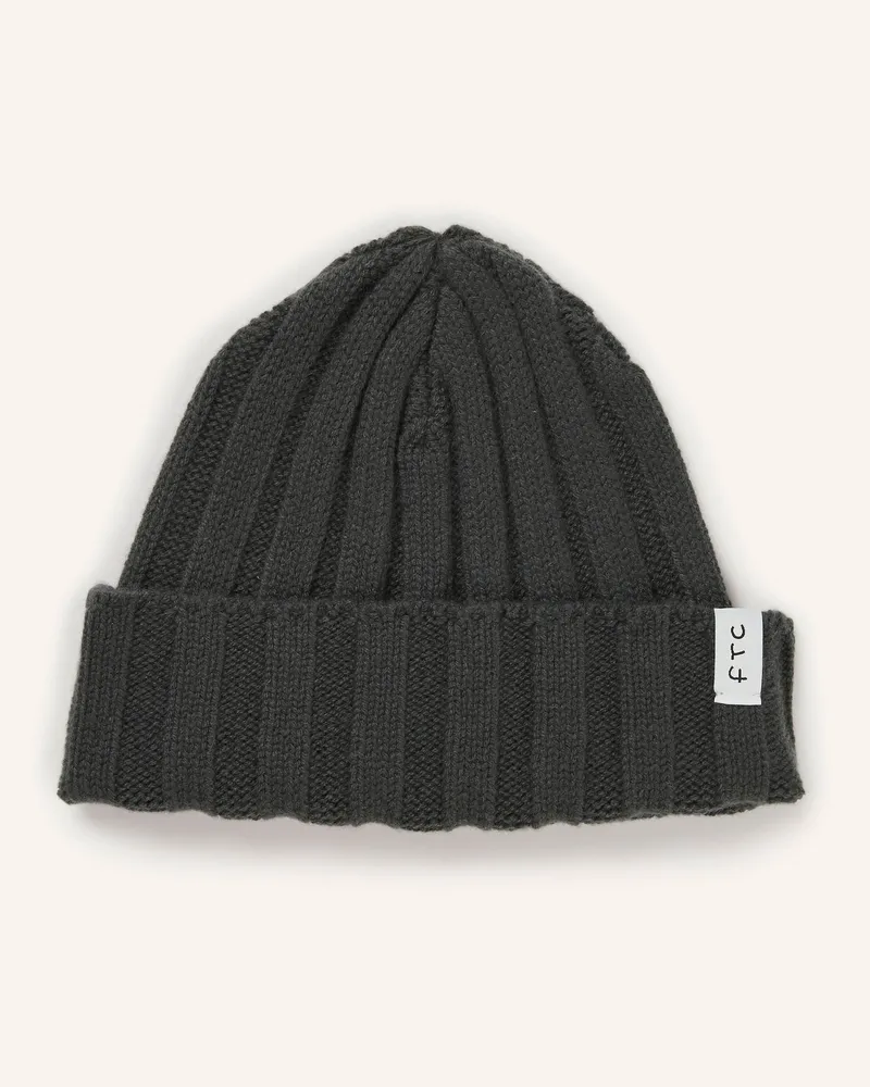 FTC Cashmere Cashmere-Mütze Oliv