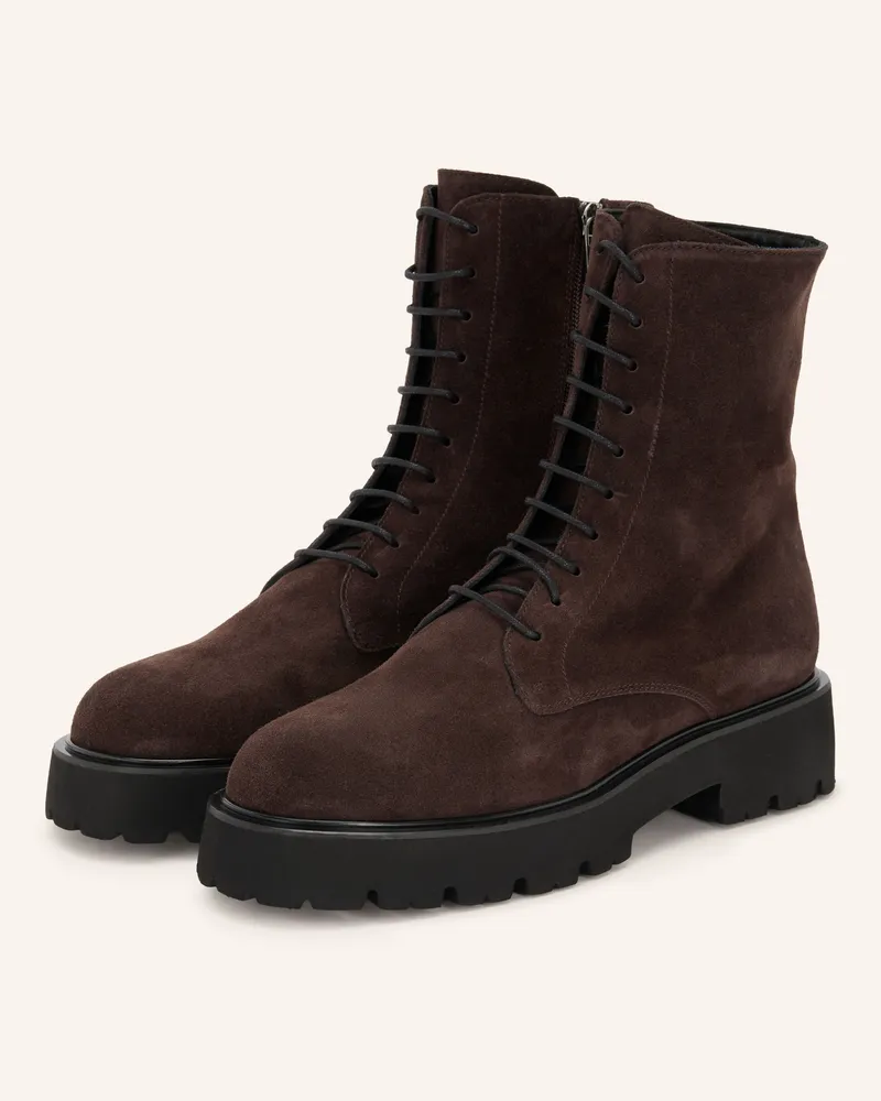 Thea Mika Schnürboots Pori braun Dunkelbraun