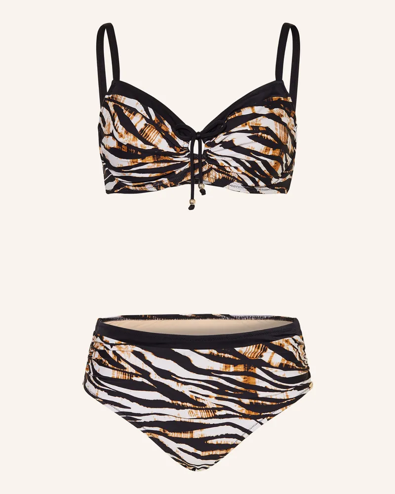 Charmline Bügel-Bikini Wild Contrast schwarz Schwarz