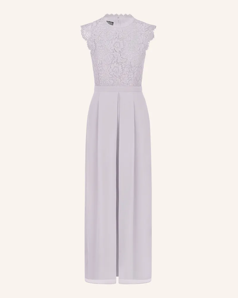 Apart Jumpsuit mit Spitze Helllila