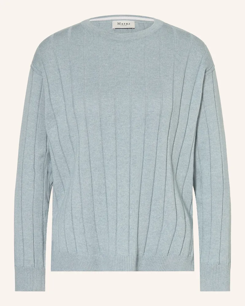 Maerz Pullover blau Petrol