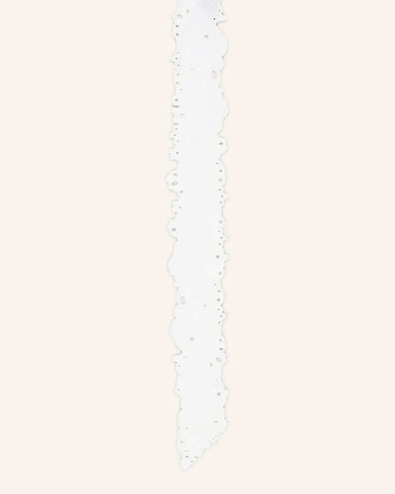 Aigner Schal Aus Lochspitze weiss Weiss