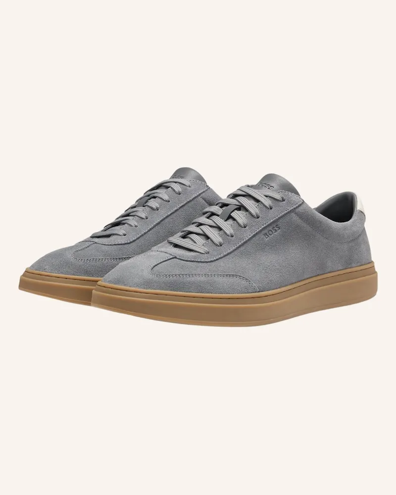 HUGO BOSS Sneaker KIERAN_TENN_SDOXF Grau