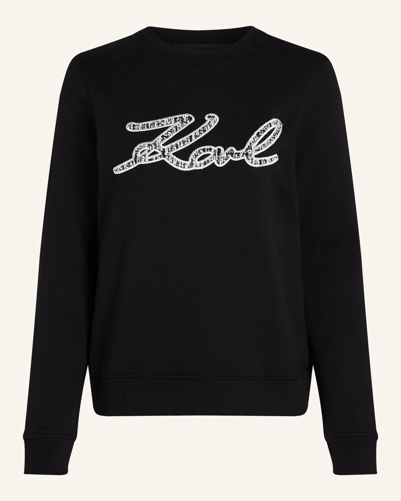 Karl Lagerfeld Sweatshirt Schwarz