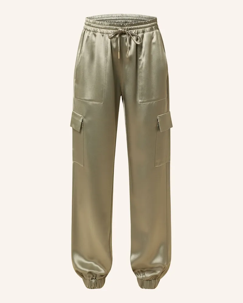 Guess Cargohose MARZIA aus Satin Oliv