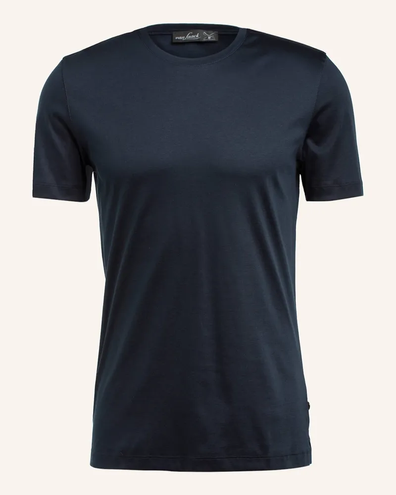 van Laack T-Shirt Paro blau Dunkelblau