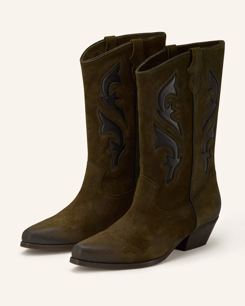 ba&sh Cowboy Boots Curtis braun Dunkelbraun