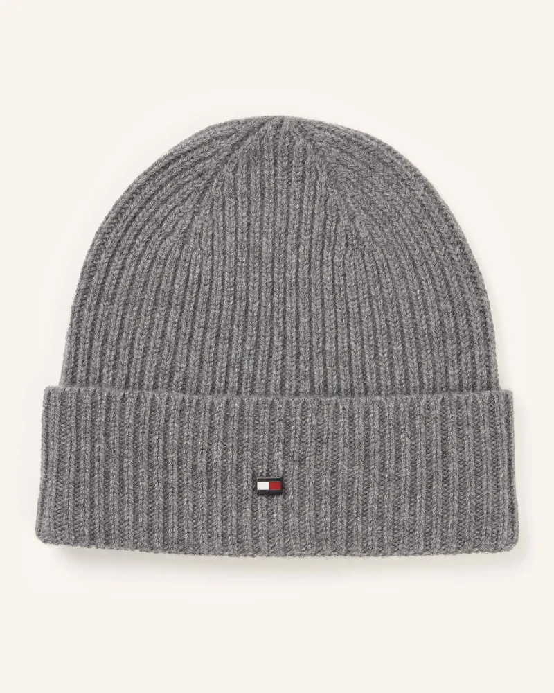 Tommy Hilfiger Cashmere-Mütze Grau