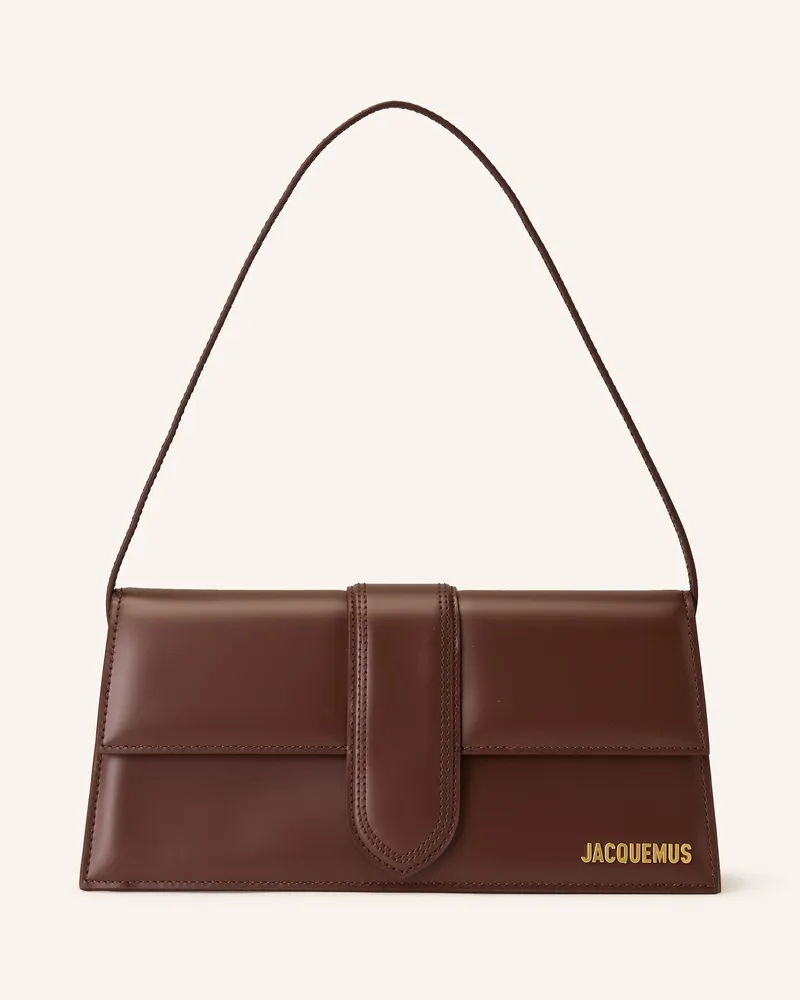 Jacquemus Schultertasche LE BAMBINO LONG Dunkelbraun