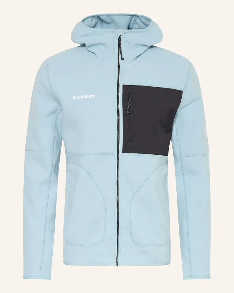 Mammut Fleecejacke Tamaro blau Hellblau