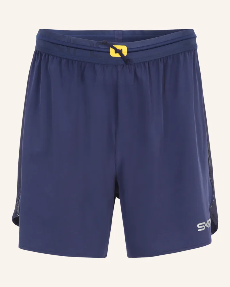 Skins Laufshorts s3 Run blau Dunkelblau