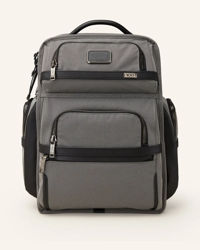 Tumi ALPHA Rucksack BRIEF PACK mit Laptop-Fach Hellgrau