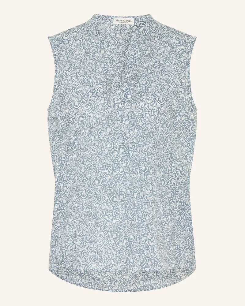 Marc O'Polo Blusentop blau Blaugrau