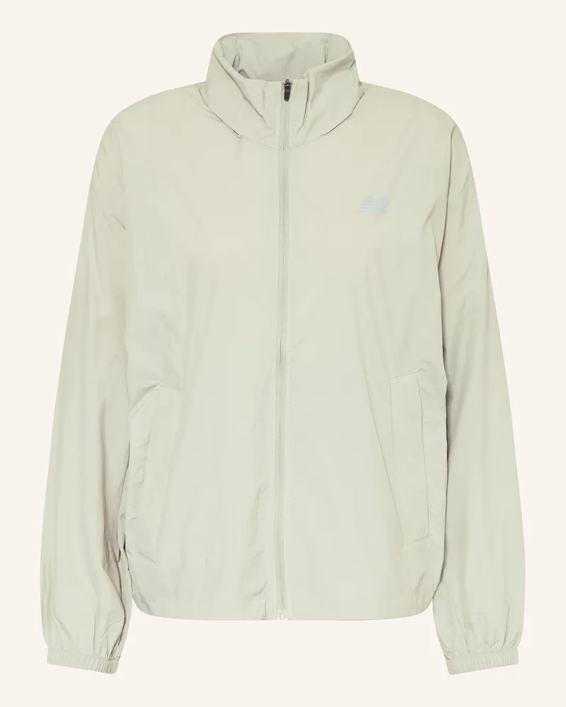 New Balance Laufjacke ATHLETICS PACKABLE Hellgrün