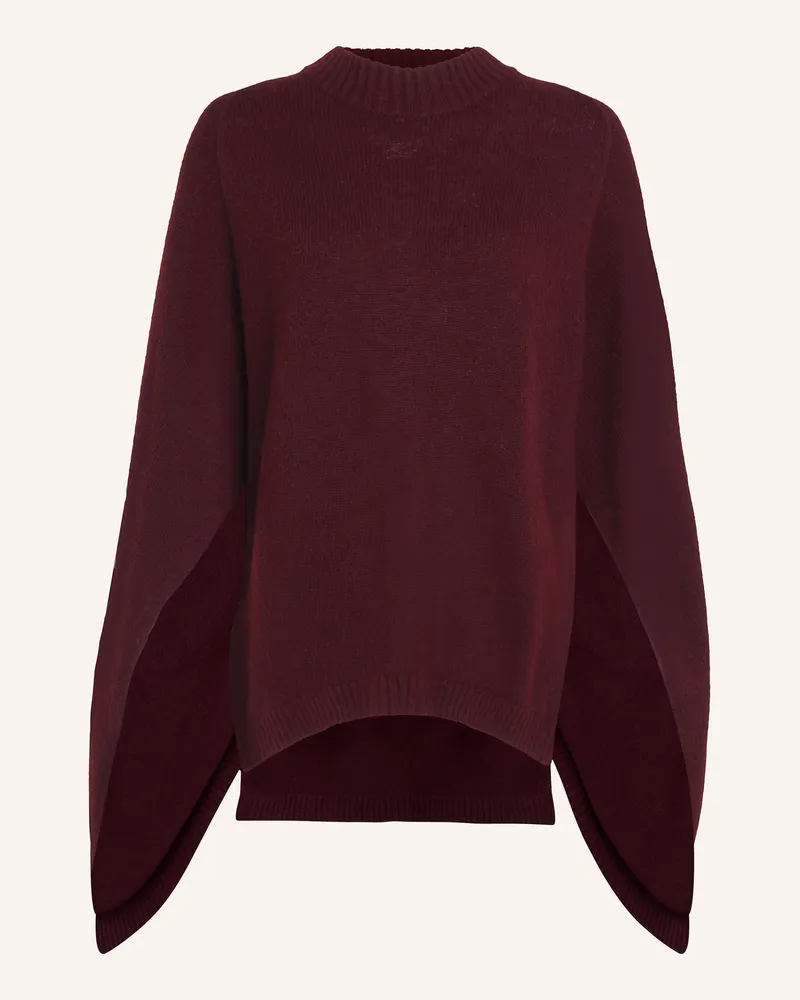 Karl Lagerfeld Top Dunkelrot