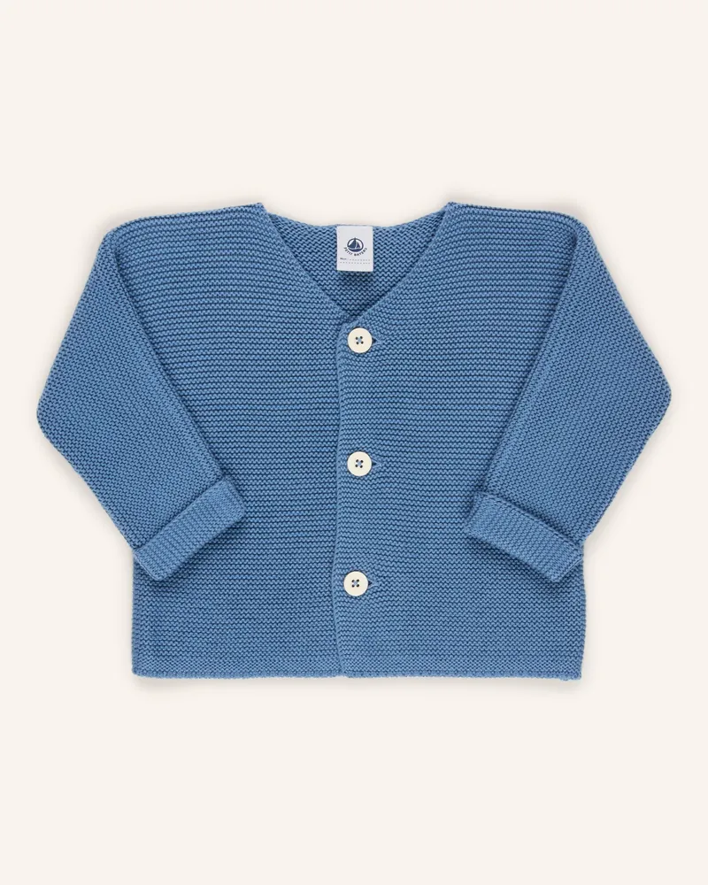 Petit Bateau Strickjacke blau Blau