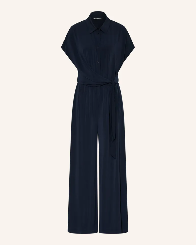 Betty Barclay Jersey-Jumpsuit Dunkelblau