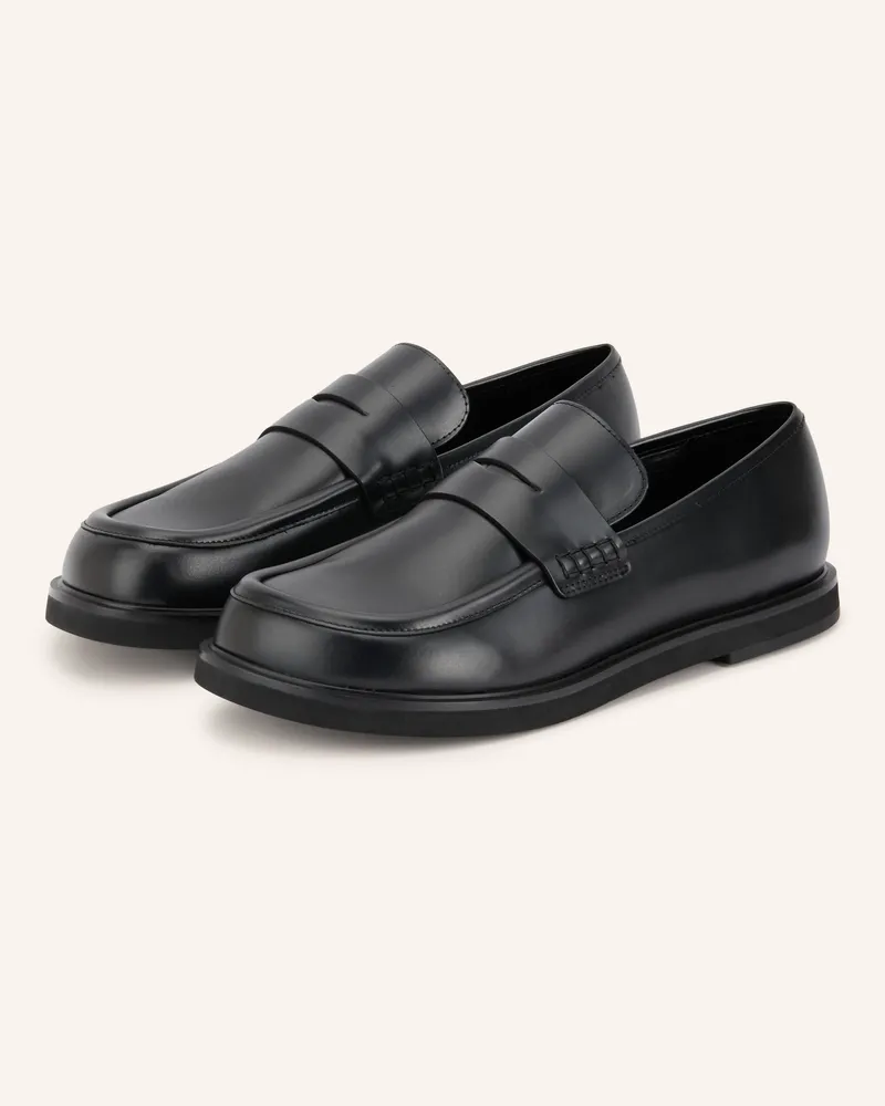 Thea Mika Penny-Loafer Ola schwarz Schwarz