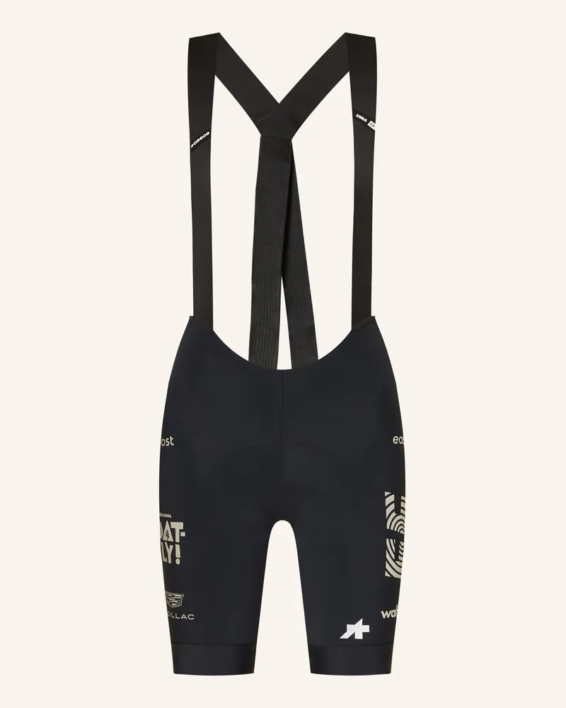 ASSOS Radhose Uma Gt s11 Ef Mit Trägern Und Gepolstertem Einsatz schwarz Schwarz