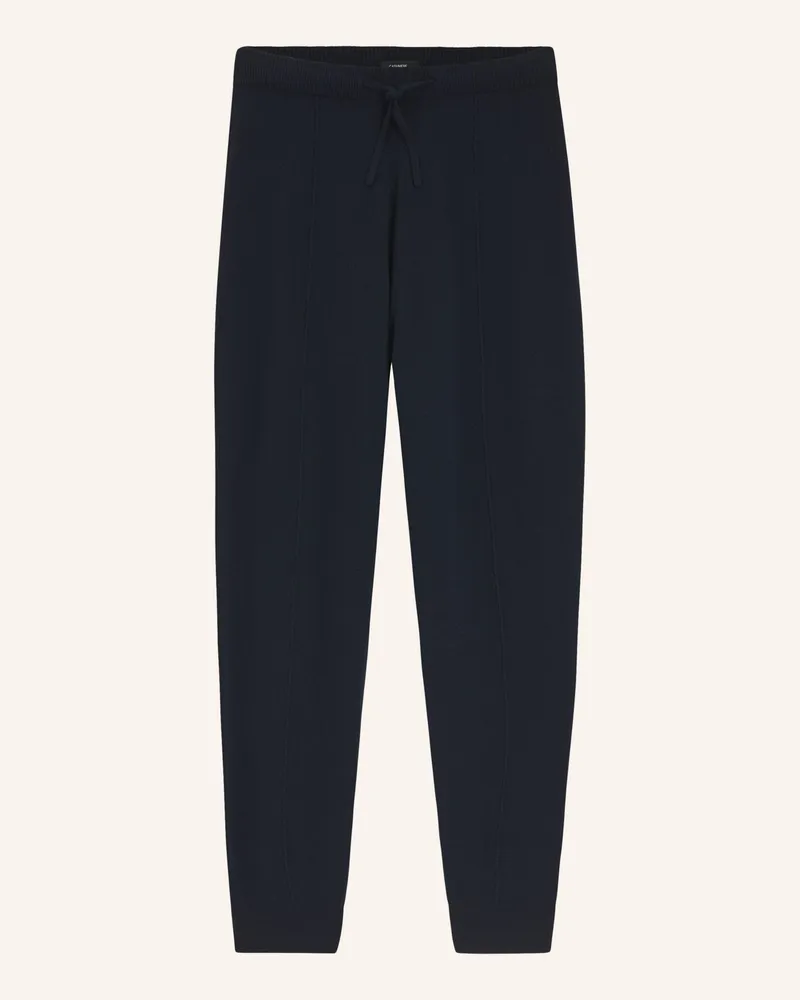 HUGO BOSS Strickhose Falindana Aus Cashmere blau Dunkelblau