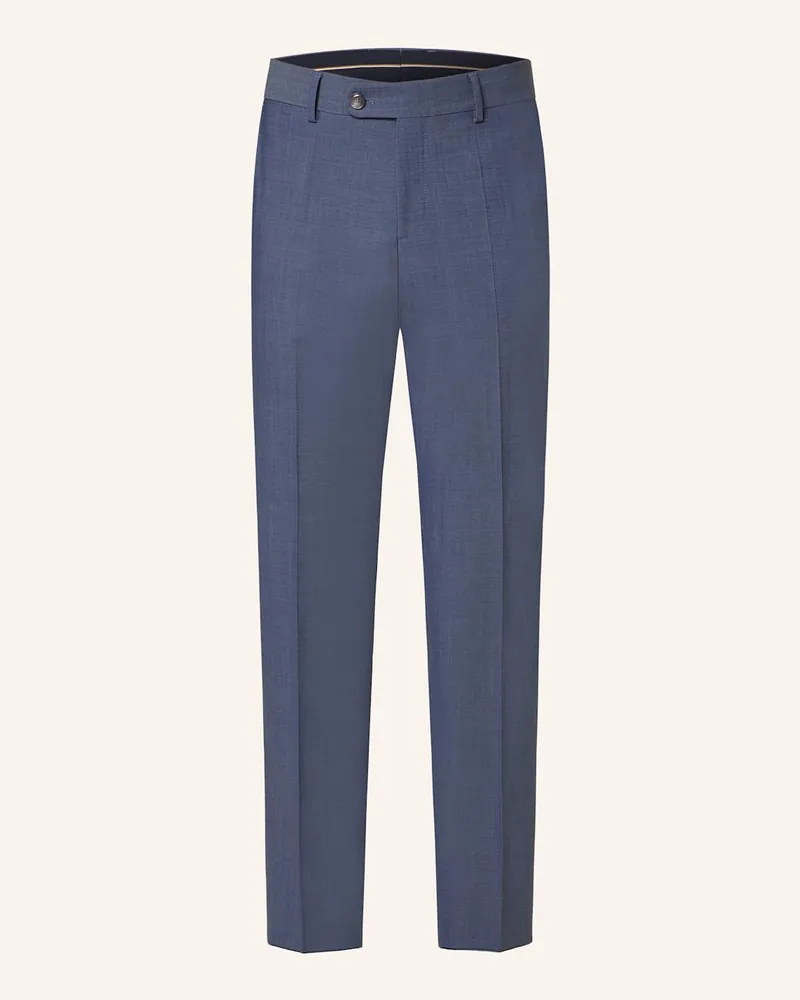 HUGO BOSS Anzughose GENIUS Slim Fit Blau