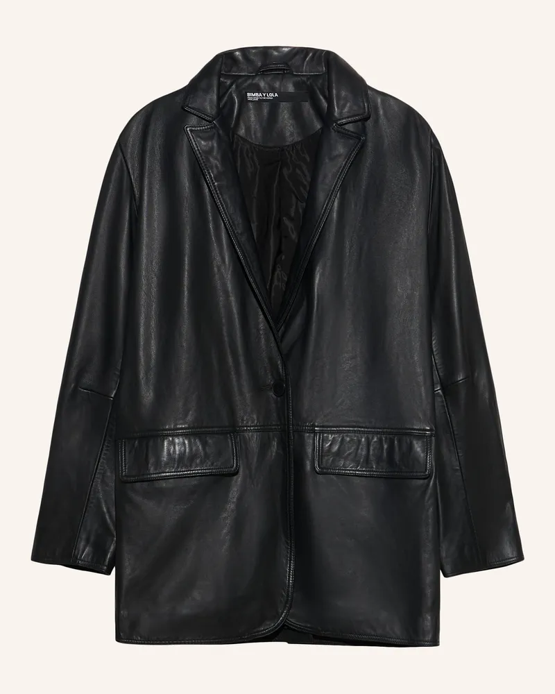 BIMBA Y LOLA Mantel schwarz Schwarz