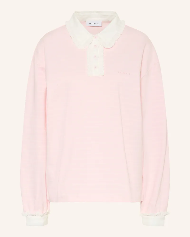 OH APRIL Jersey-Poloshirt Jolina rosa Rosa