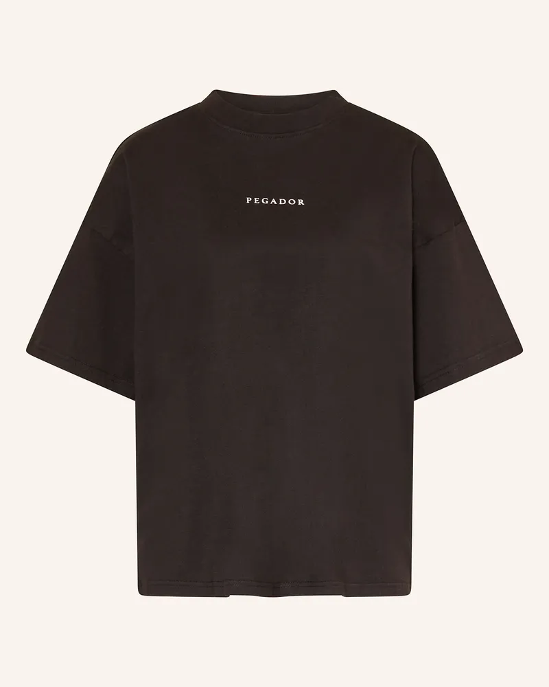 PEGADOR Oversized-Shirt TAPO Schwarz
