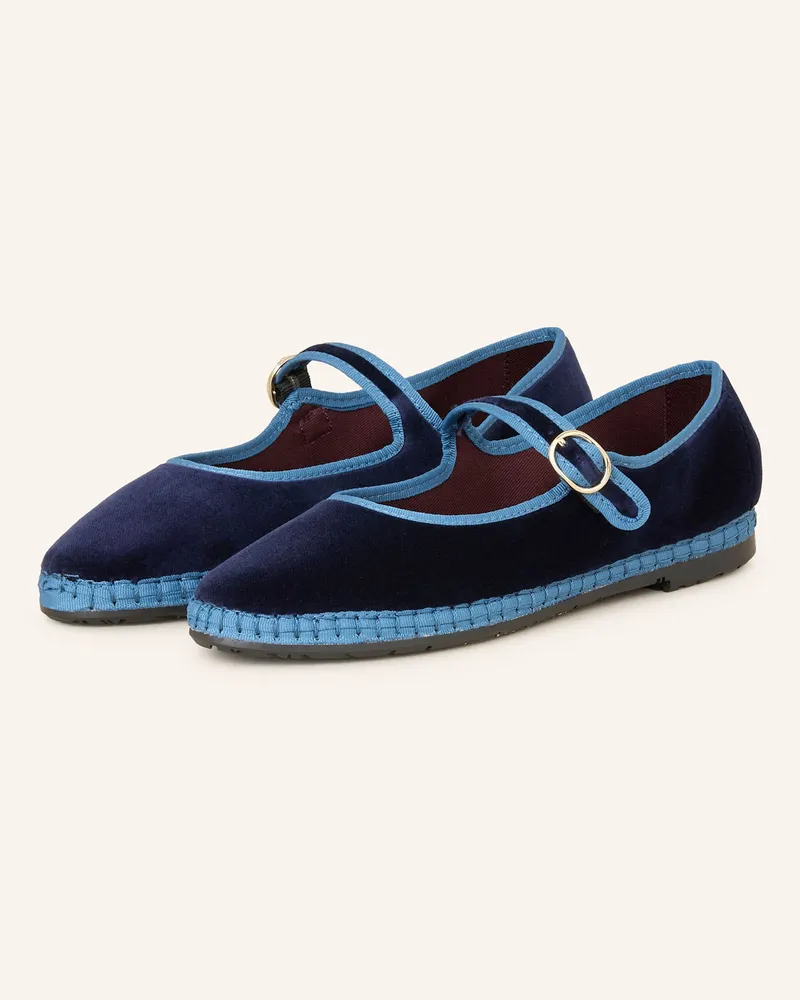 FLABELUS Ballerinas Montaque blau Dunkelblau