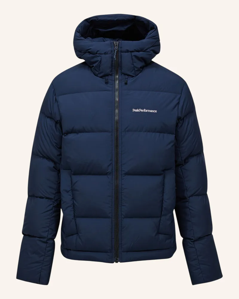 Peak Performance M Rivel Down Puffer Jacket Daunenjacke blau Dunkelblau