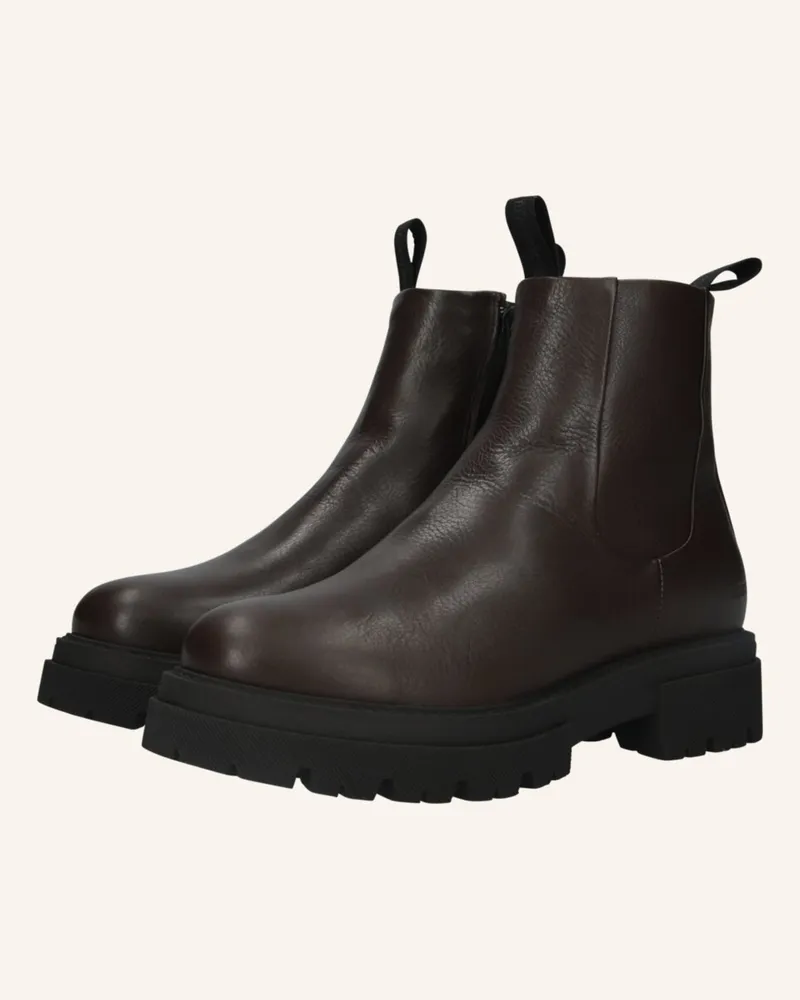 Blackstone Schnürboots braun Dunkelbraun
