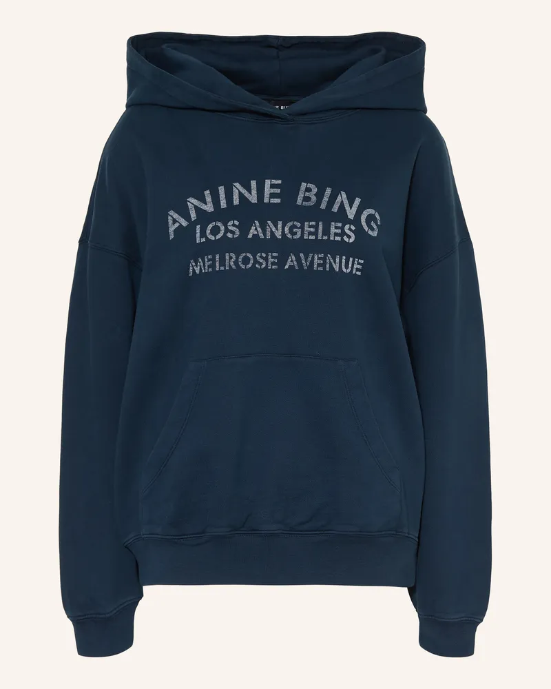 Anine Bing Hoodie Harvey blau Dunkelblau