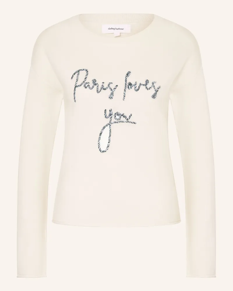 Darling Harbour Cashmere-Pullover Creme