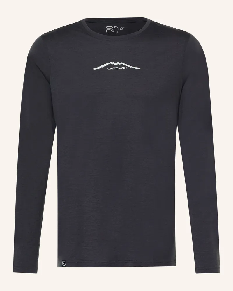 Ortovox Longsleeve 150 Cool Mountain schwarz Schwarz